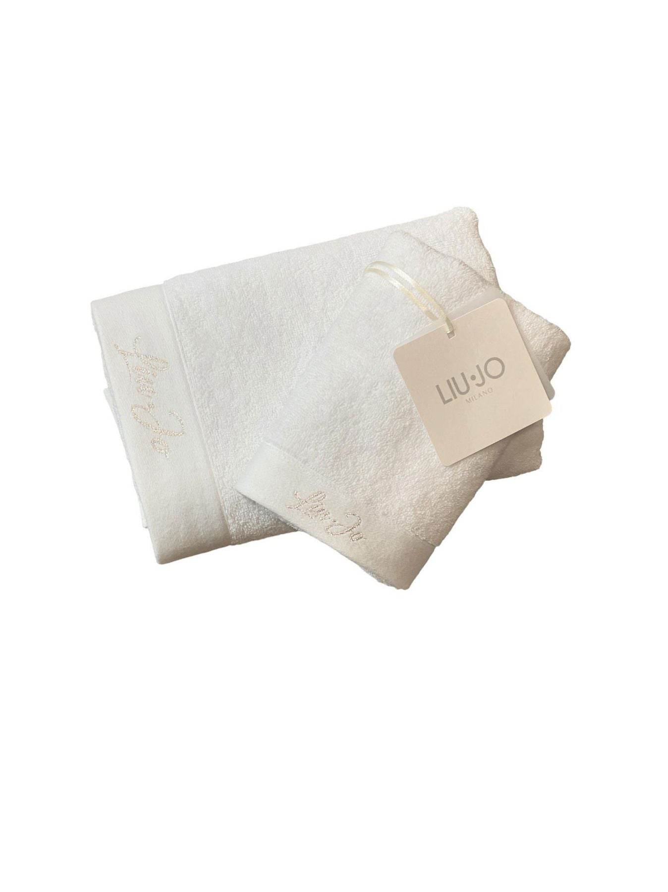 Asciugamani Coppia 1+1 Biancheria LJ coppia LB965B Liu Jo Home - evabiancheria